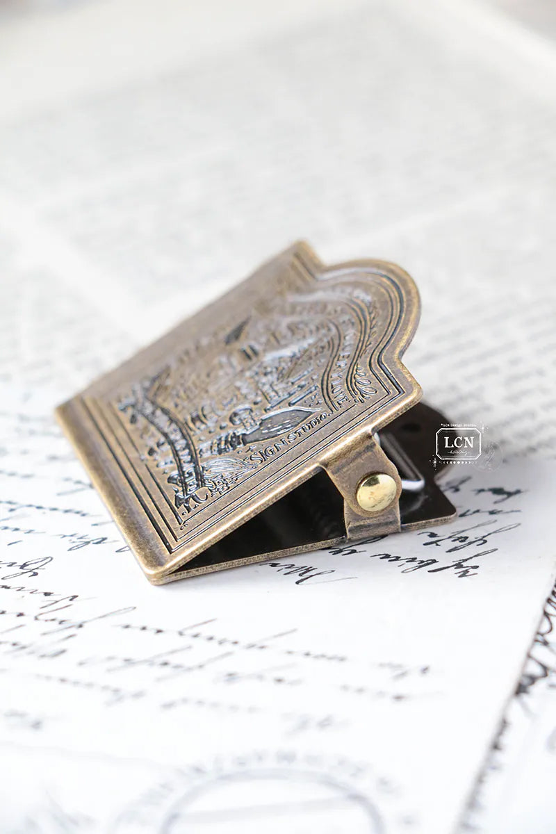 LCN Design Studio: Brass Journal Clip