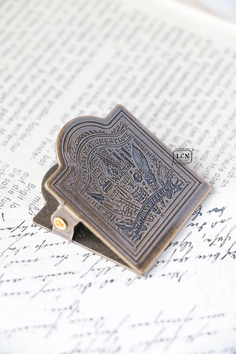 LCN Design Studio: Brass Journal Clip