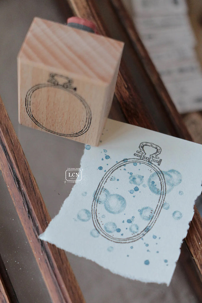 LCN Design Studio: Embroidery Hoop Stamp
