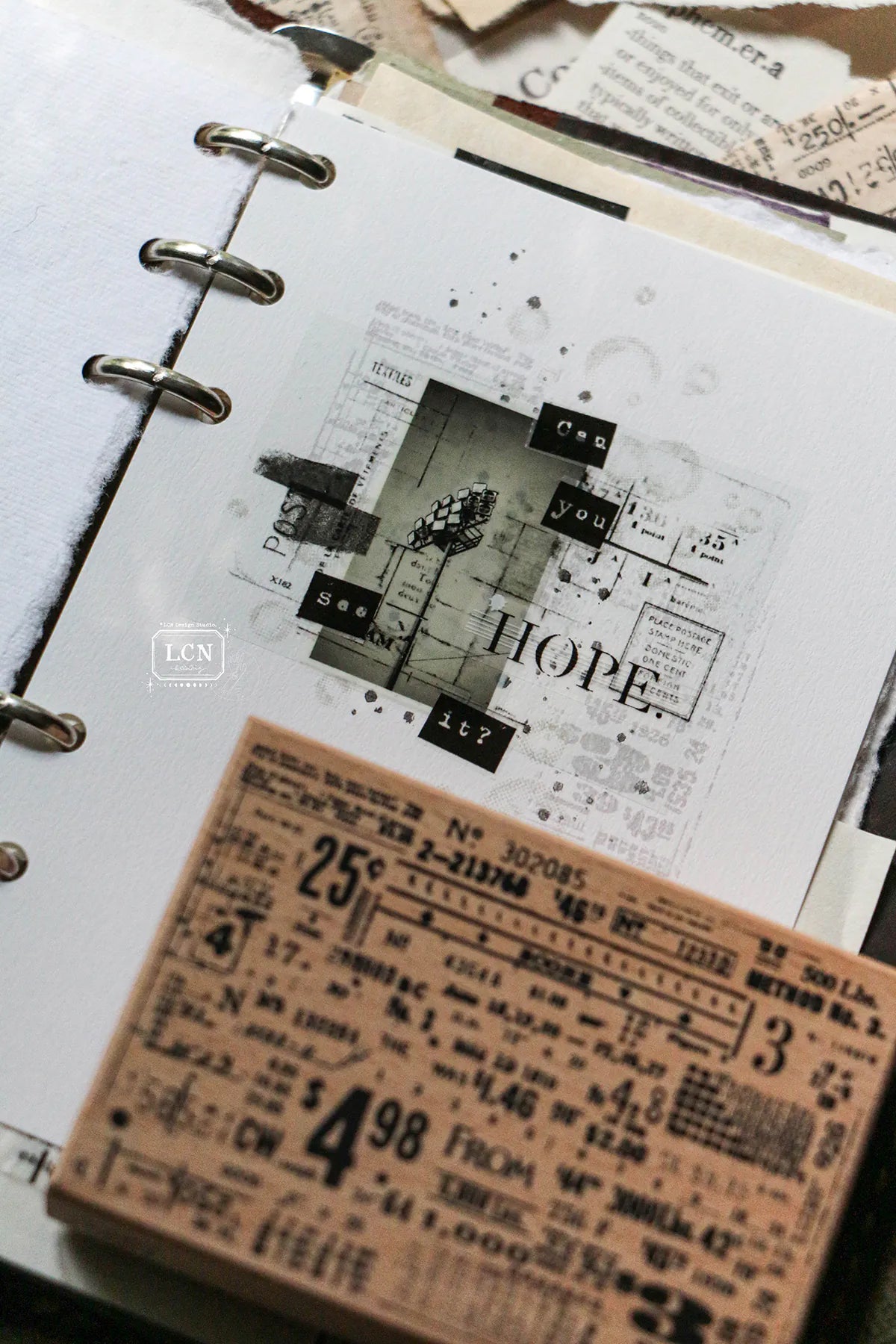 LCN Design Studio: Ephemera Stamp