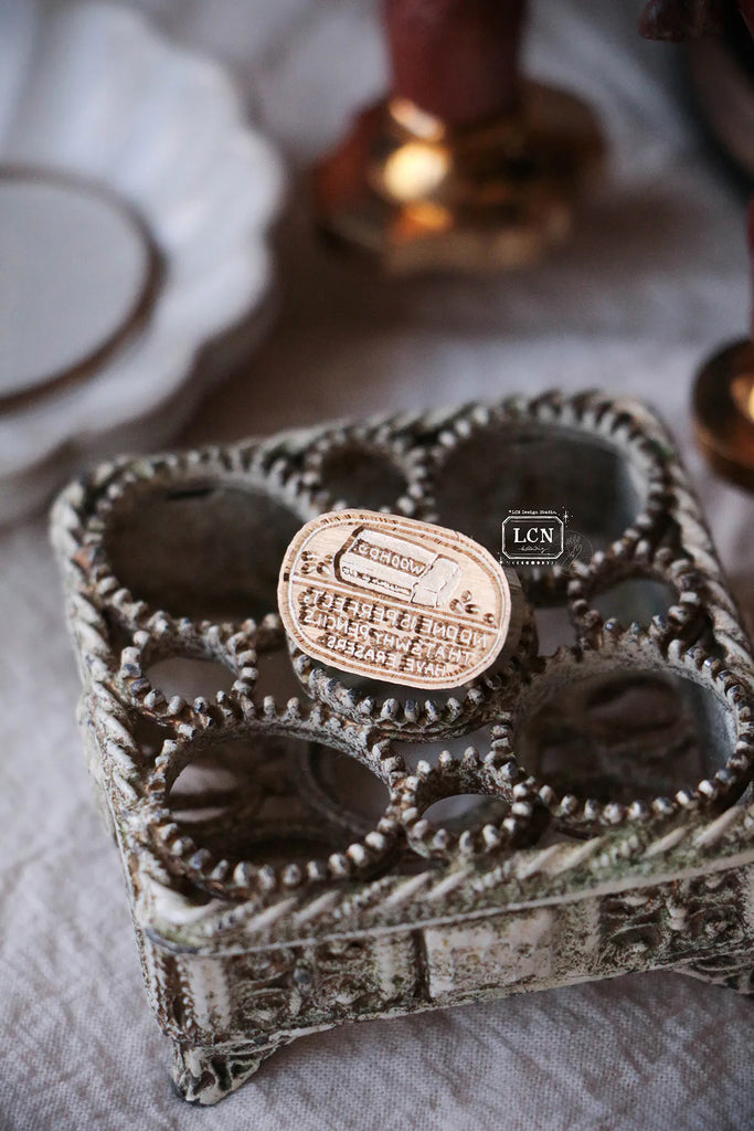LCN Design Studio: Eraser Wax Seal Stamp