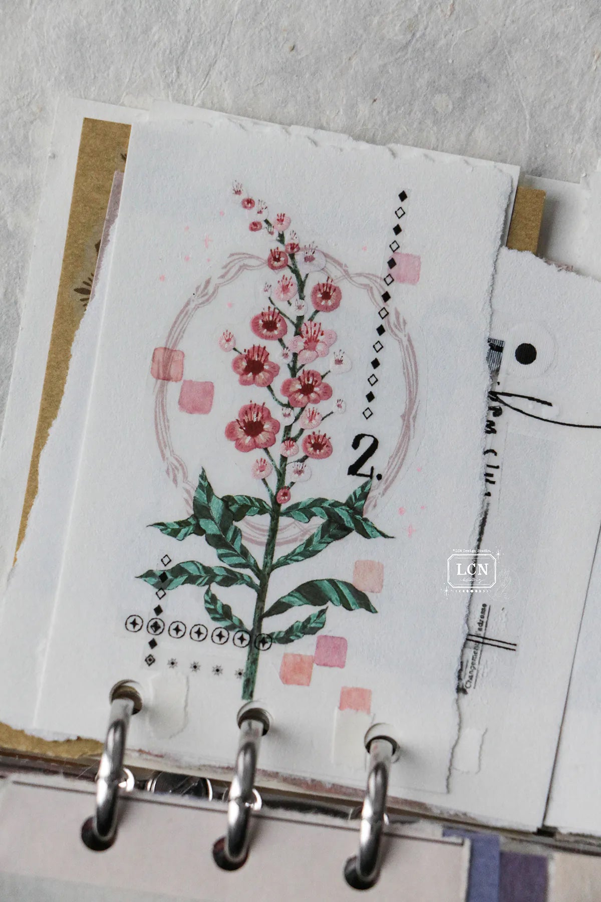 LCN Design Studio: Flower NO. 1 Masking Tape