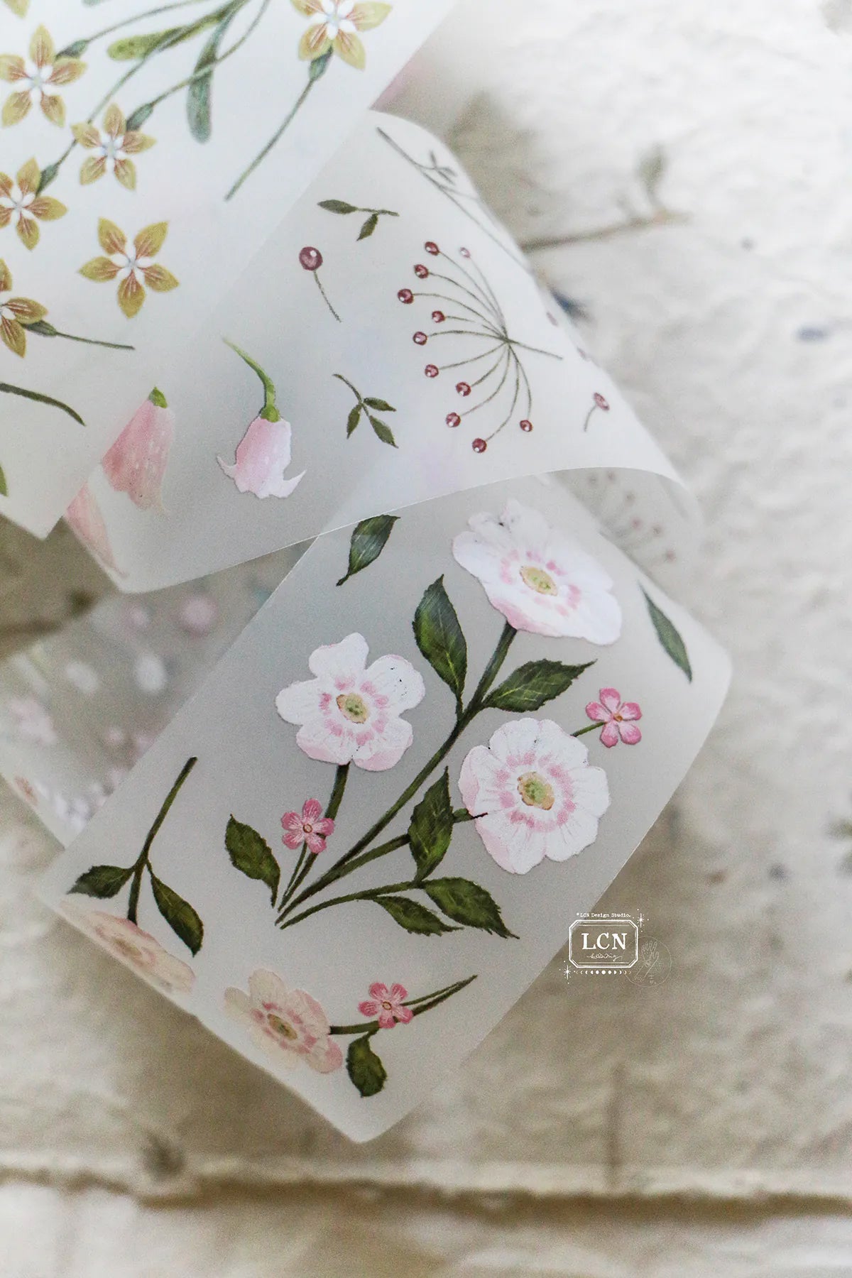 LCN Design Studio: Flower NO. 1 Masking Tape