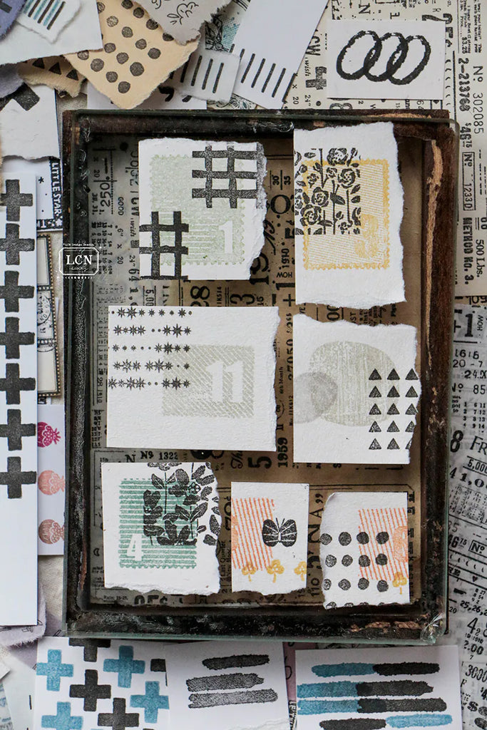 LCN Design Studio: For the Day Cling Stamp