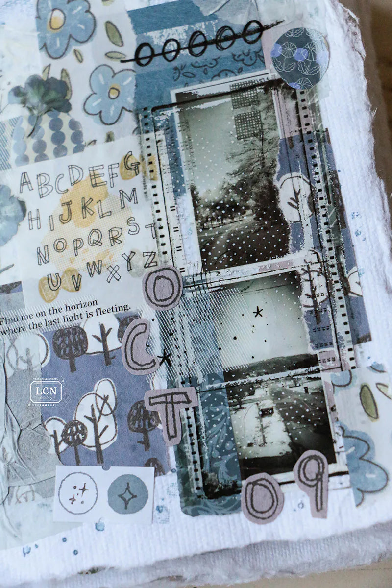 LCN Design Studio: Hand Drawn Alphabet Cling Stamp