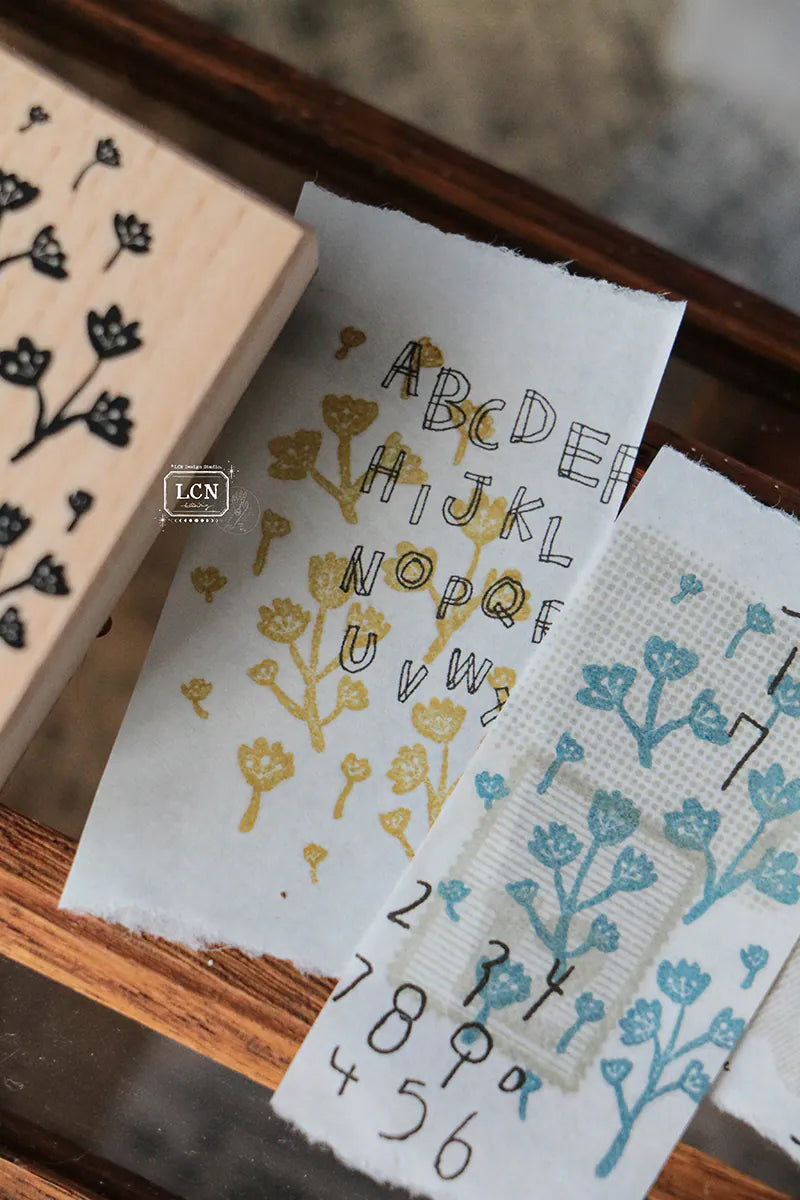 LCN Design Studio: Hand Drawn Alphabet Stamp