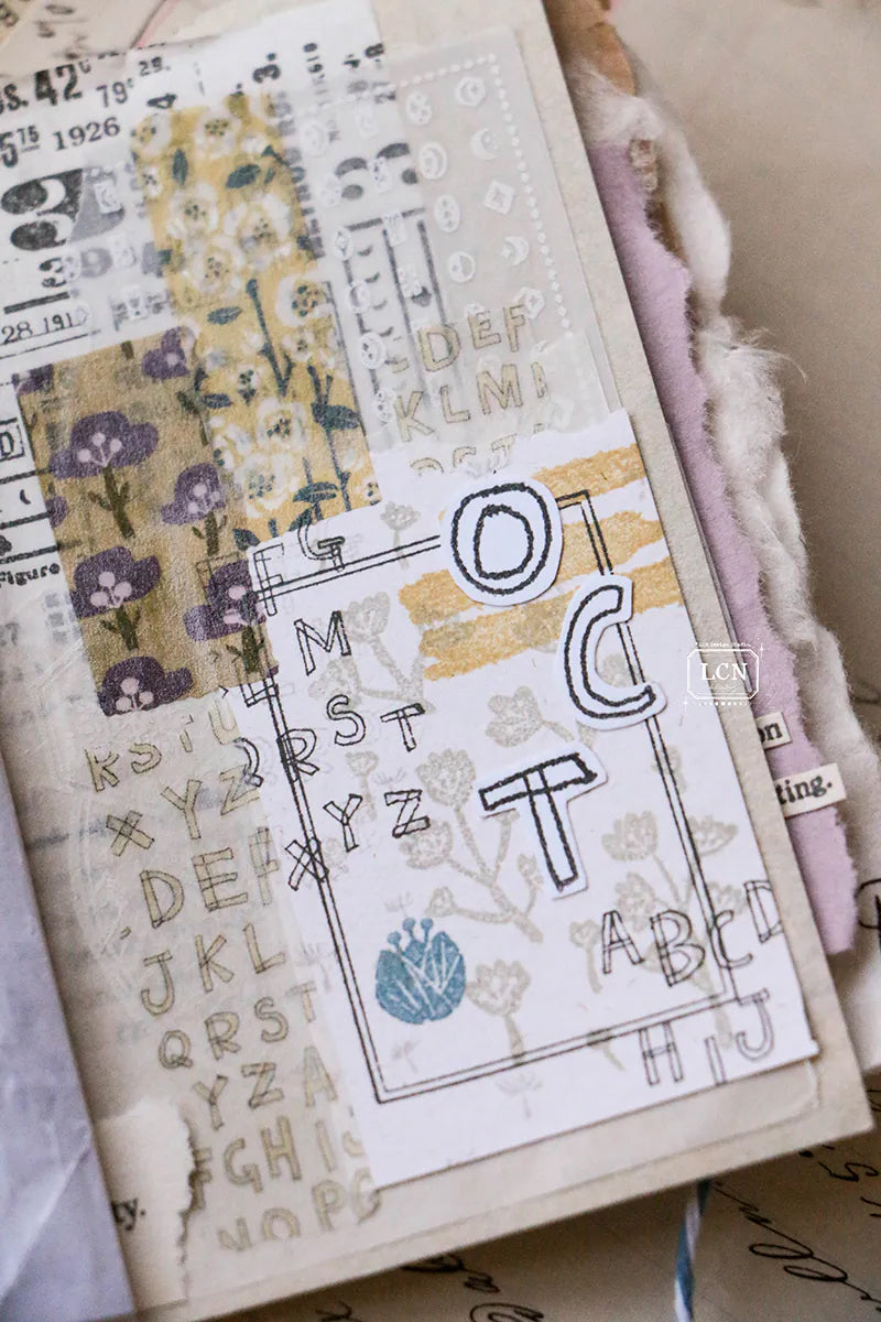 LCN Design Studio: Hand Drawn Alphabet Stamp