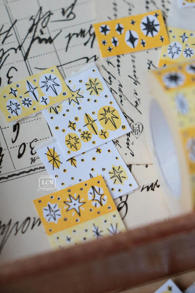LCN Design Studio: Hand Drawn Stars Sticker Roll