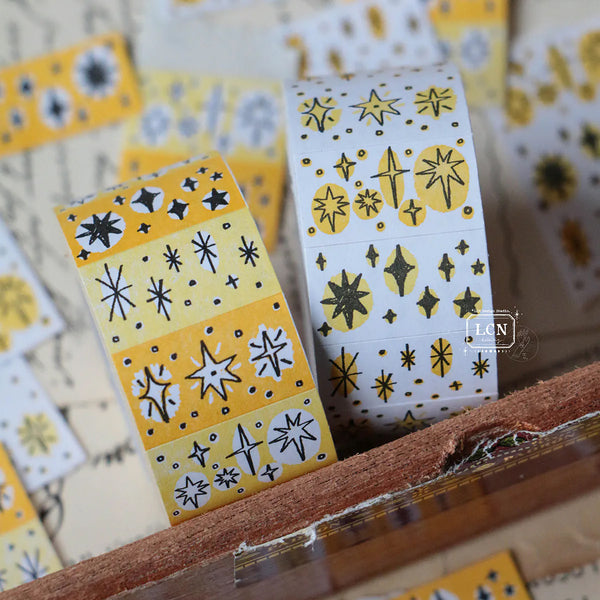 LCN Design Studio: Hand Drawn Stars Sticker Roll