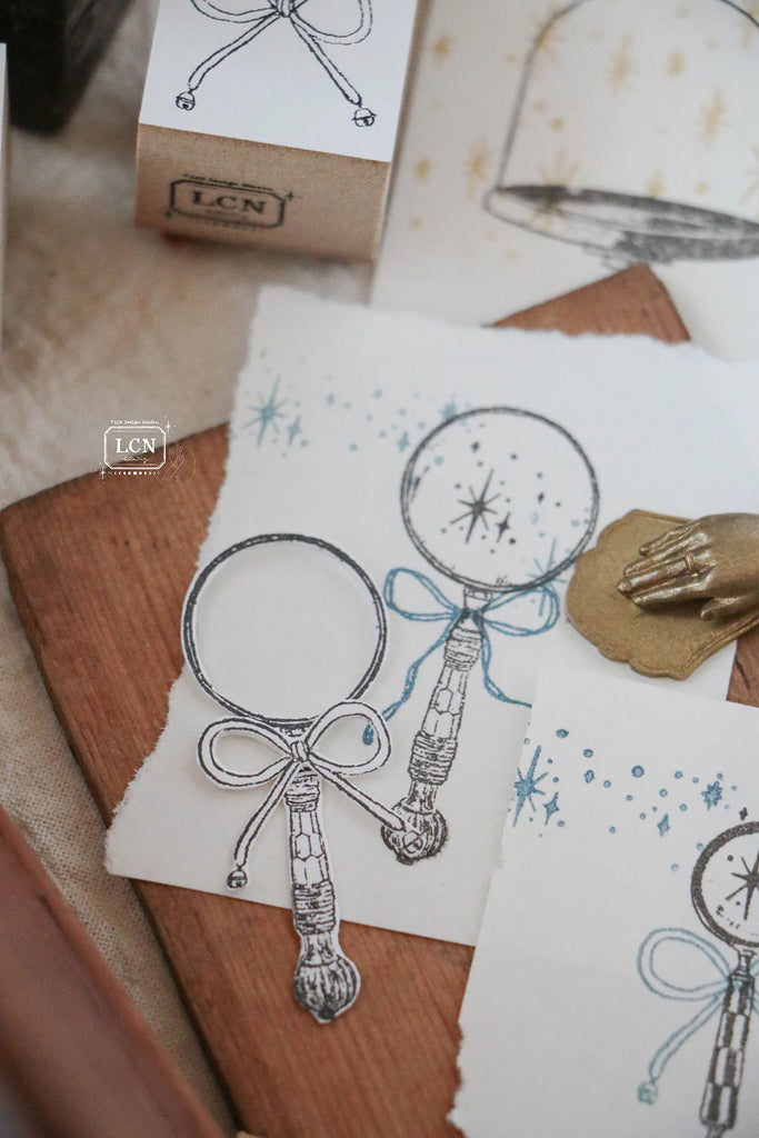 LCN Design Studio: Magnifying Glass Stamp