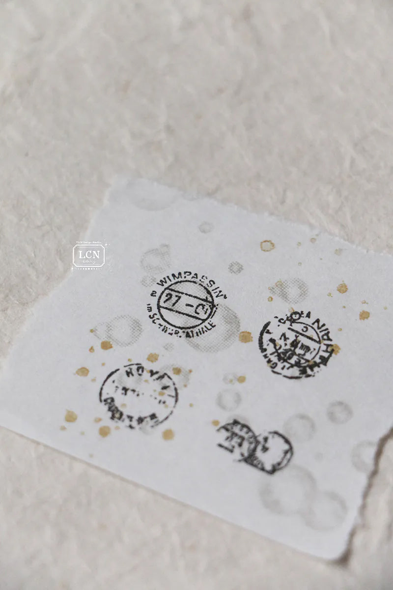 LCN Design Studio: Mini Postmarks Stamps Set