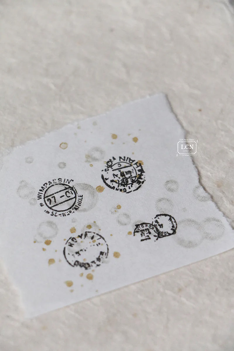 LCN Design Studio: Mini Postmarks Stamps Set