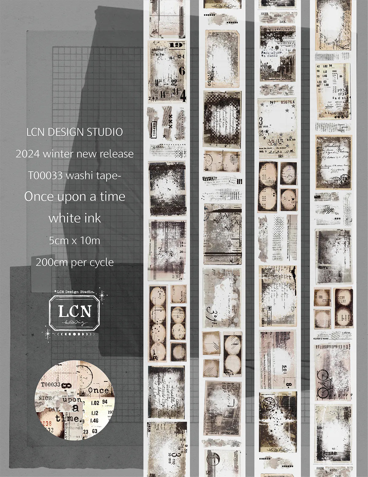 LCN Design Studio: Once Upon A Time Masking Tape