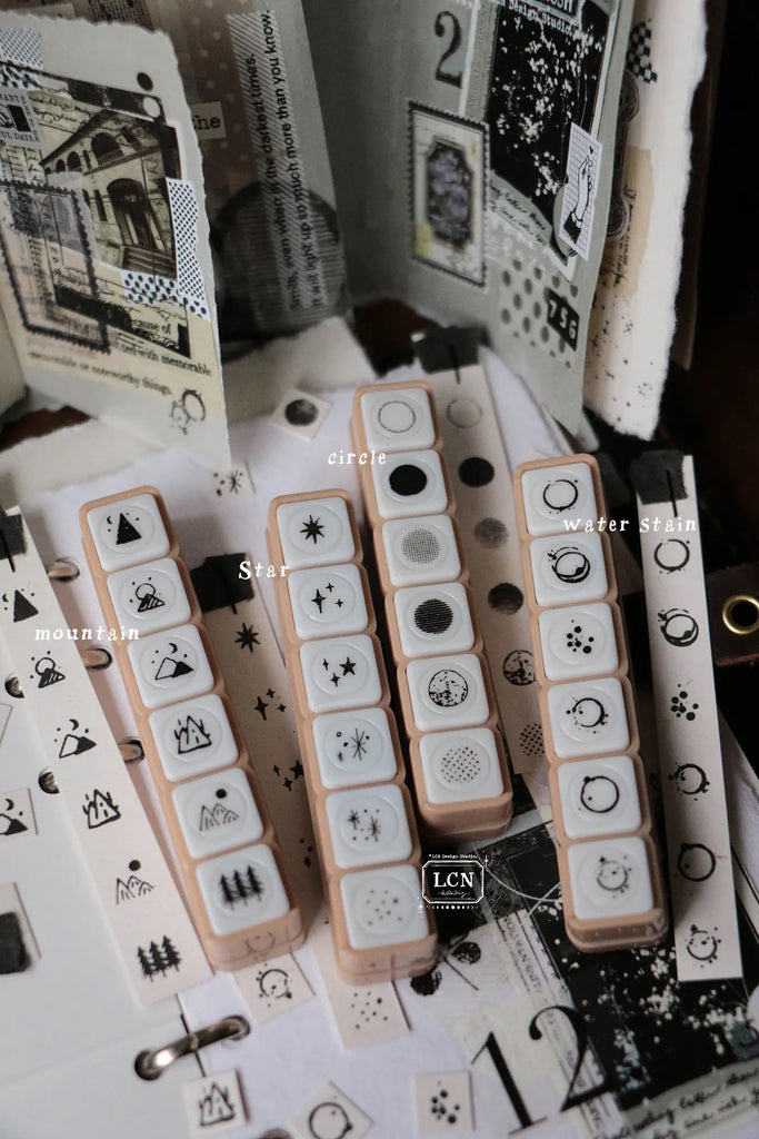 LCN Design Studio: Push Button Self Inking Stamps