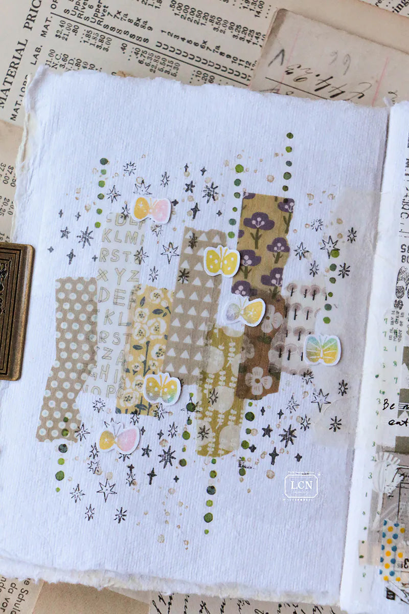 LCN Design Studio: Shell Butterflies Stamps Set