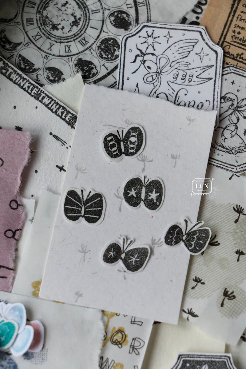 LCN Design Studio: Shell Butterflies Stamps Set