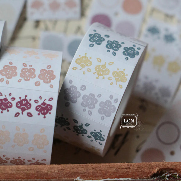 LCN Design Studio: Spring Flowers Sticker Roll