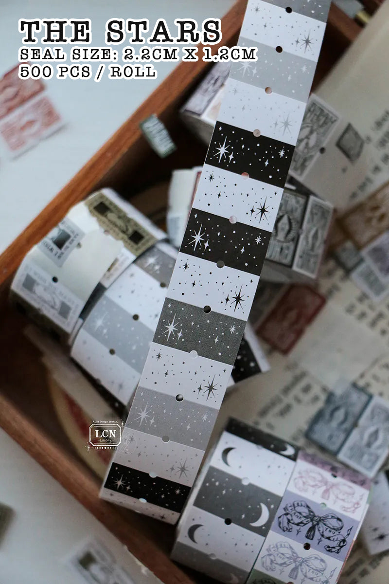 LCN Design Studio: The Moon & The Stars Sticker Roll