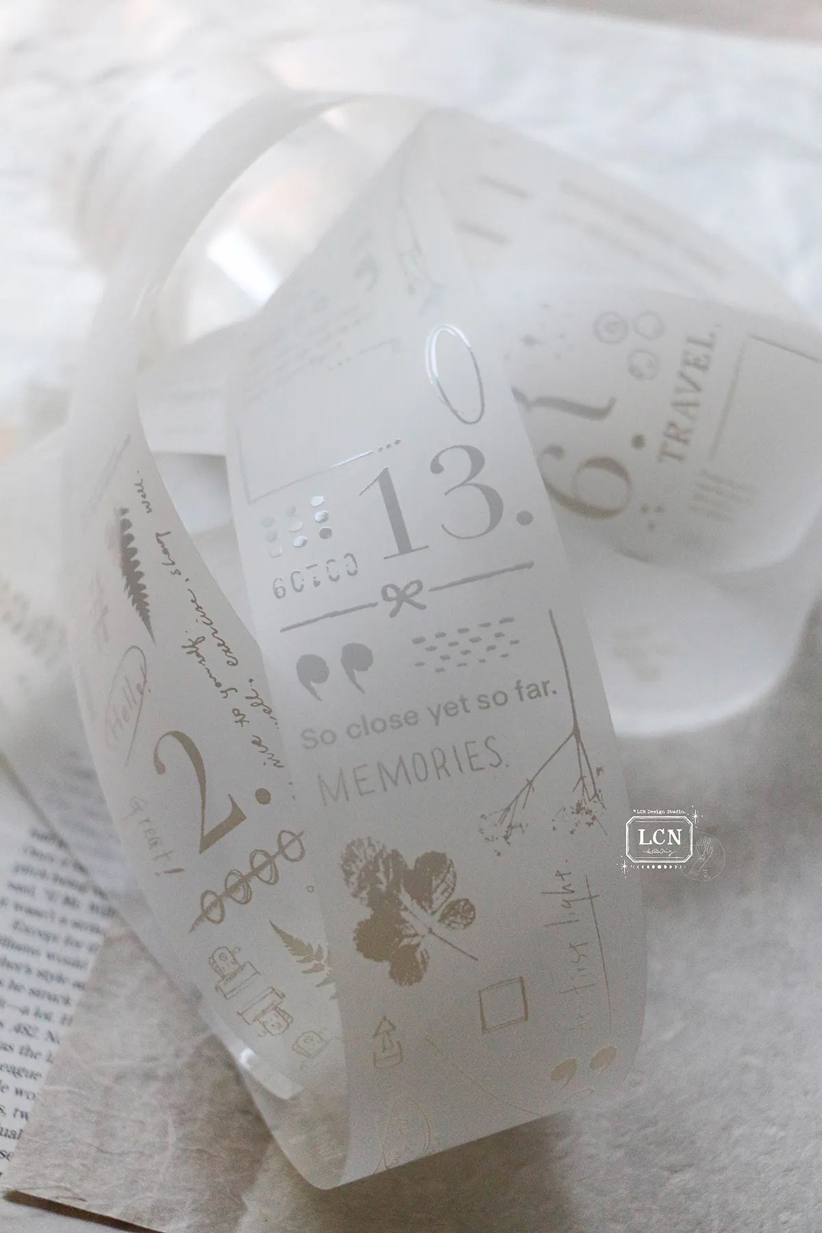 LCN Design Studio: This and That Masking Tape (White)