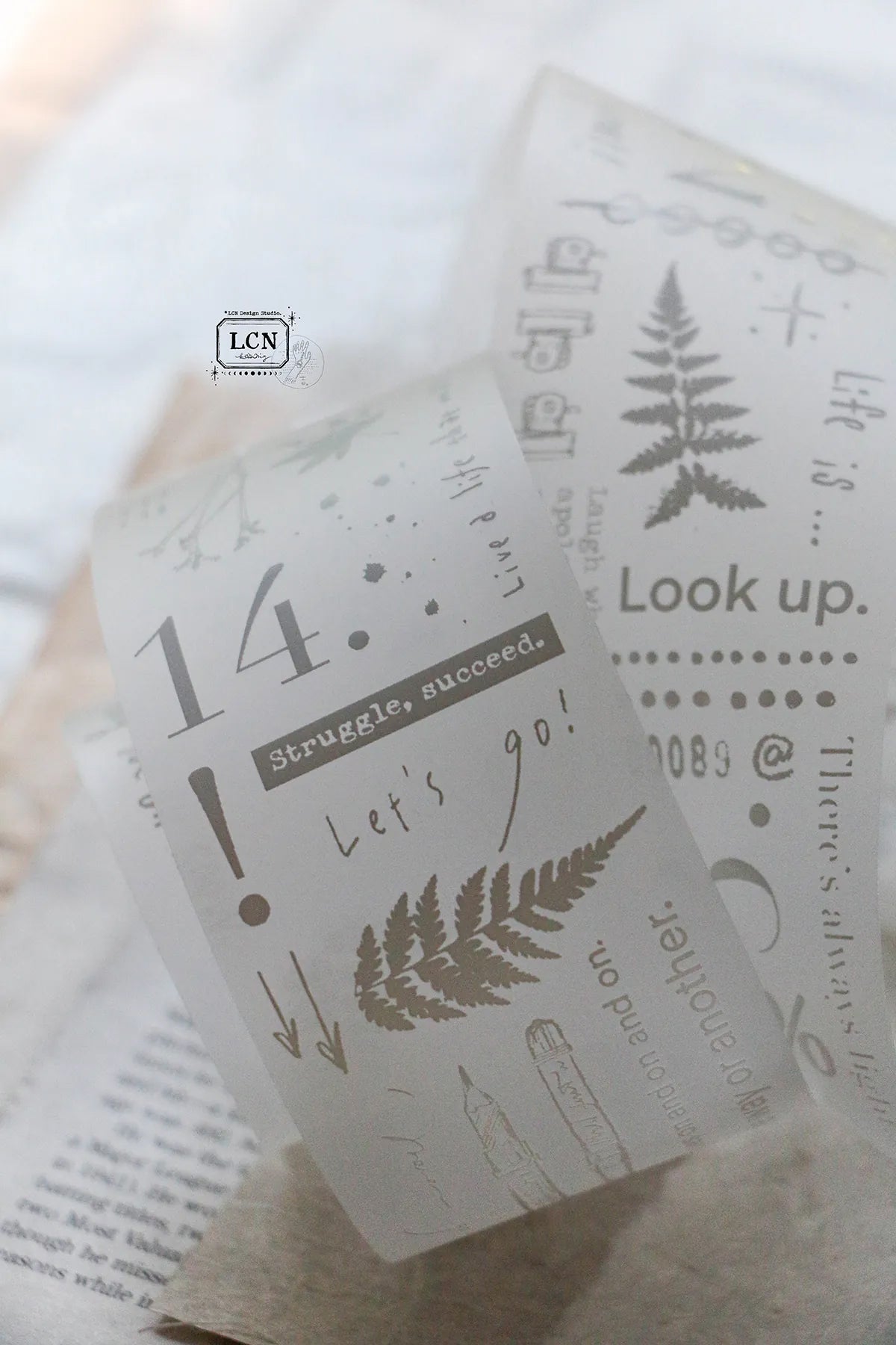 LCN Design Studio: This and That Masking Tape (White)