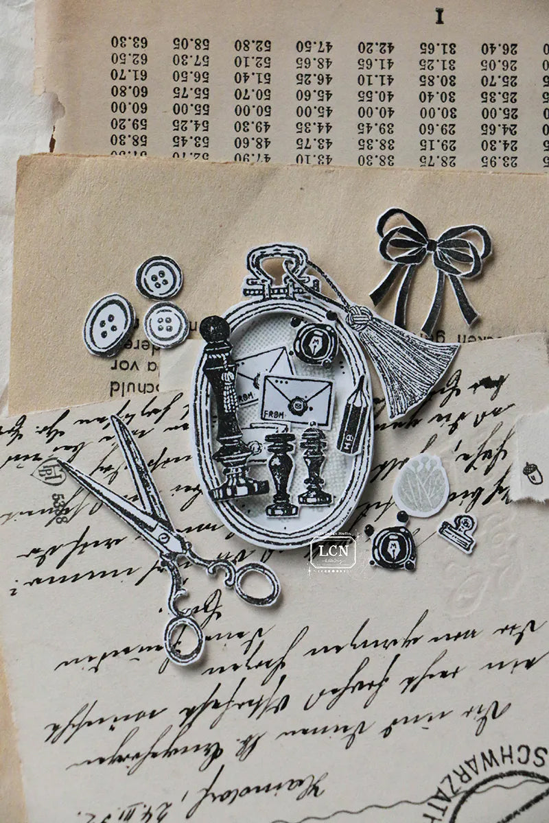 LCN Design Studio: Those We Love Cling Stamp