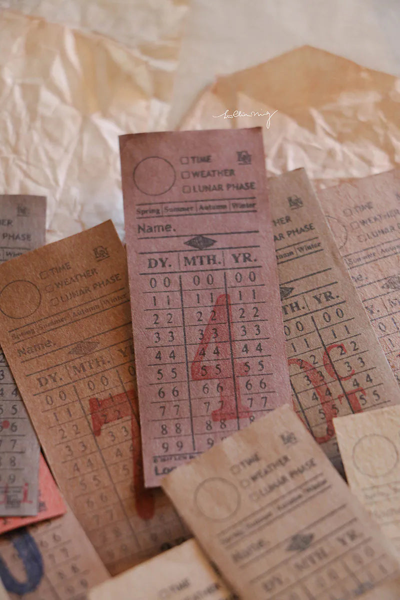 LCN Design Studio: Tickets A Stamps Set