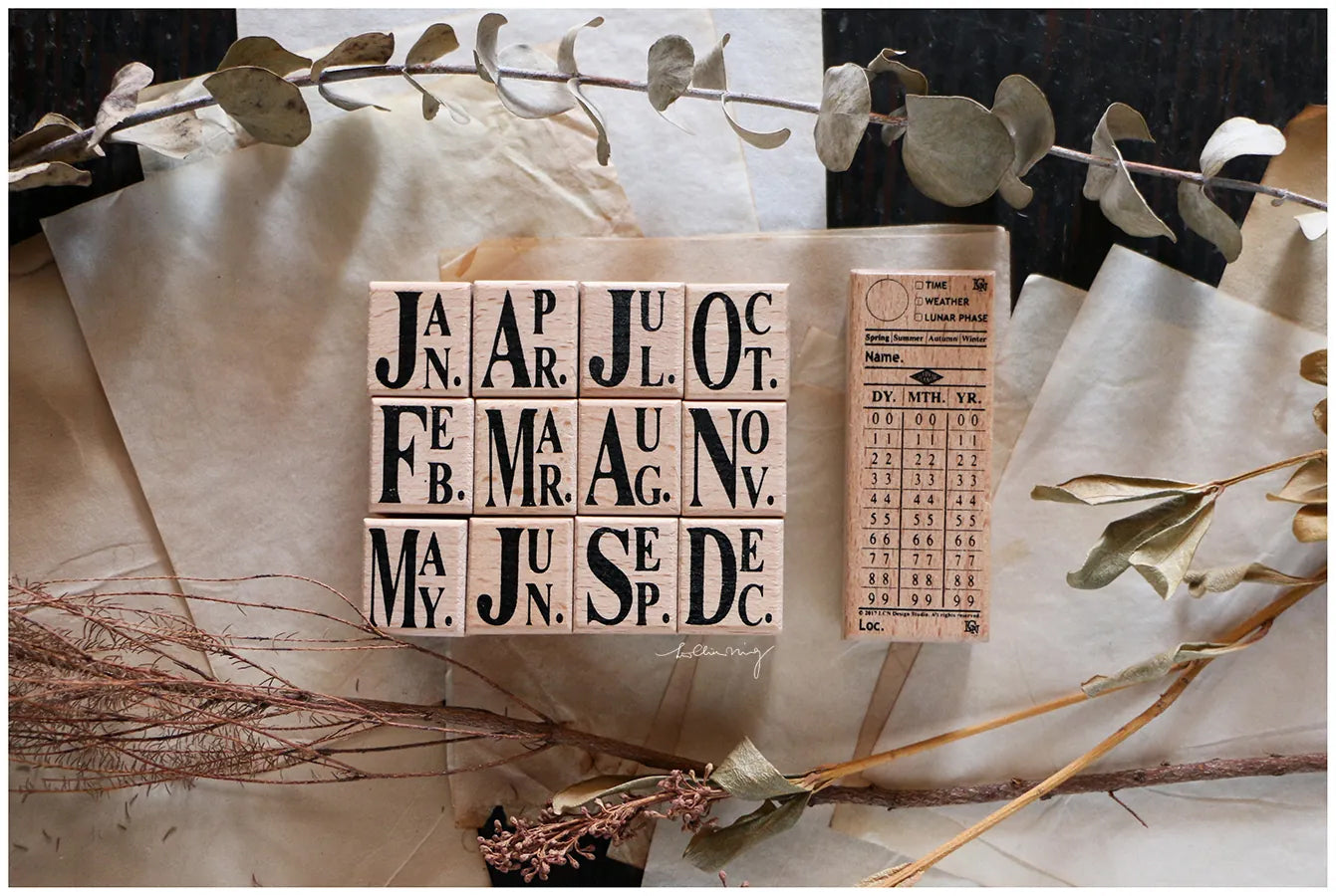 LCN Design Studio: Tickets A Stamps Set