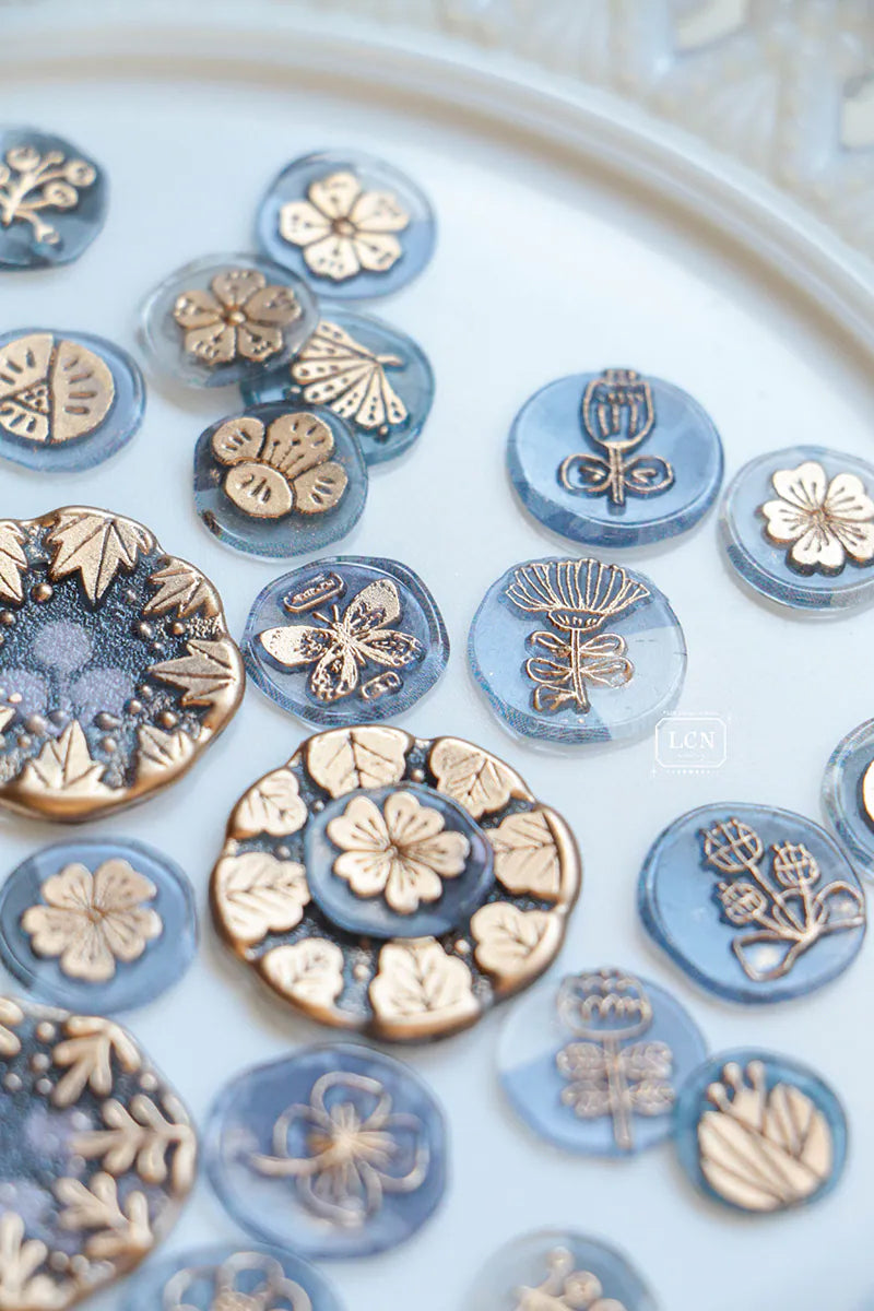 LCN Design Studio: Tiny Butterfly Mini Wax Seal Stamps