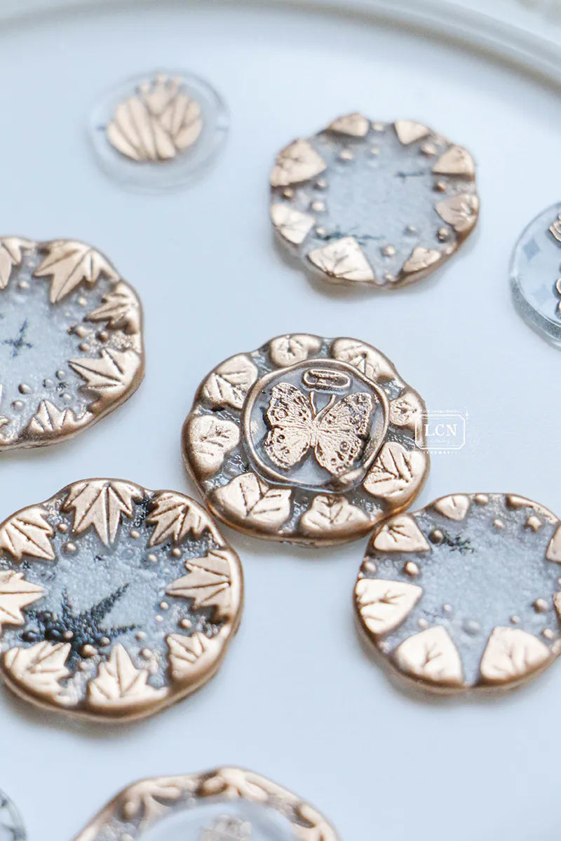 LCN Design Studio: Tiny Butterfly Mini Wax Seal Stamps