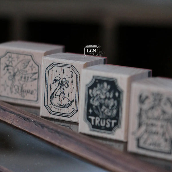 LCN Design Studio: Love, Hope, Trust, Grace Stamp