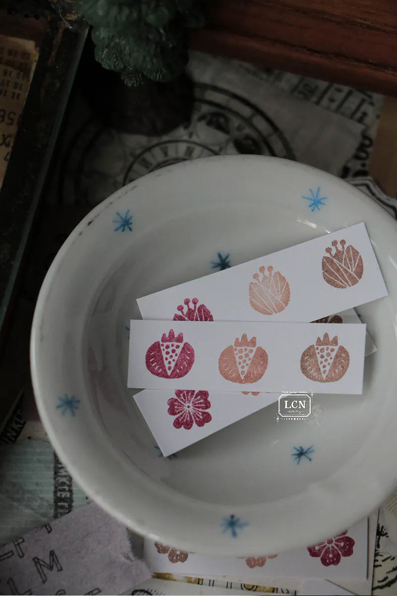 LCN Design Studio: Wagashi Flowers Stamps Set