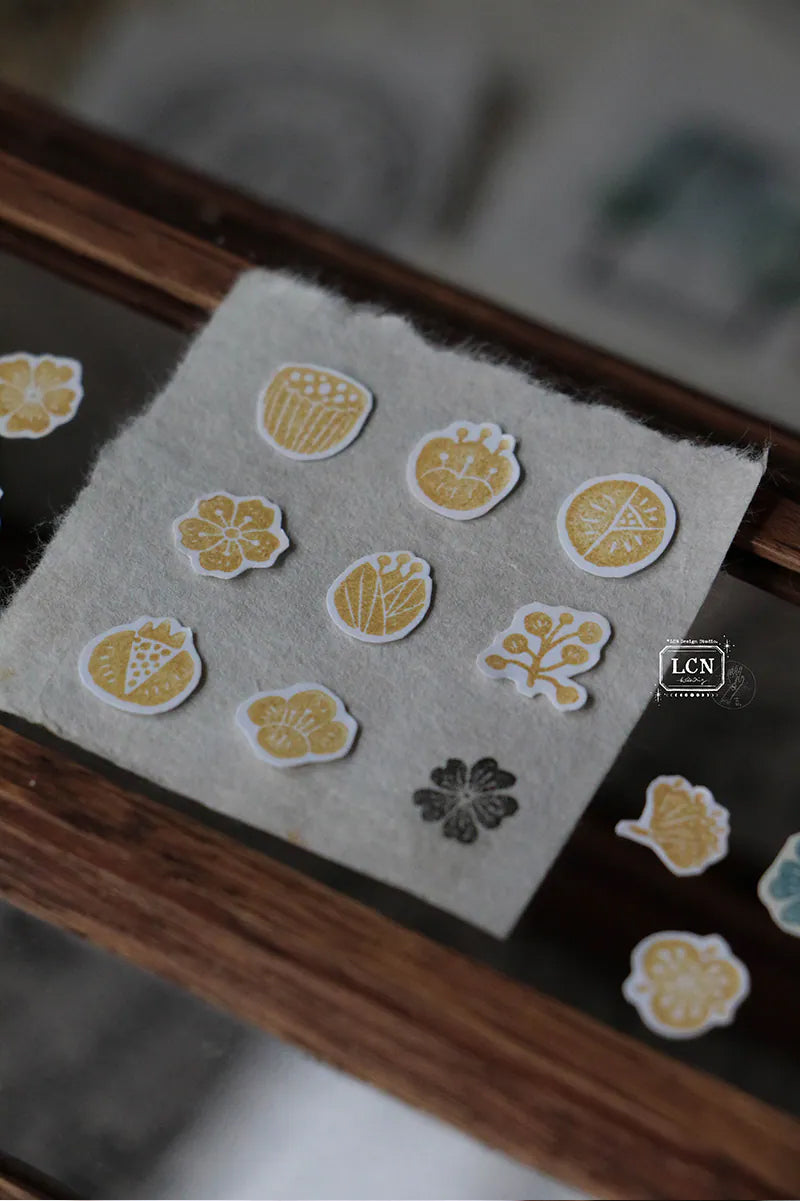 LCN Design Studio: Wagashi Flowers Stamps Set
