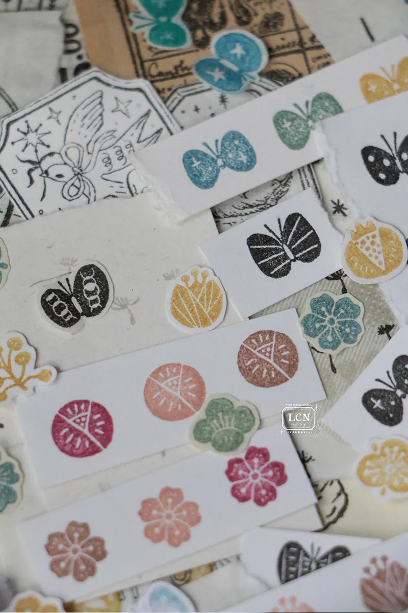 LCN Design Studio: Wagashi Flowers Stamps Set
