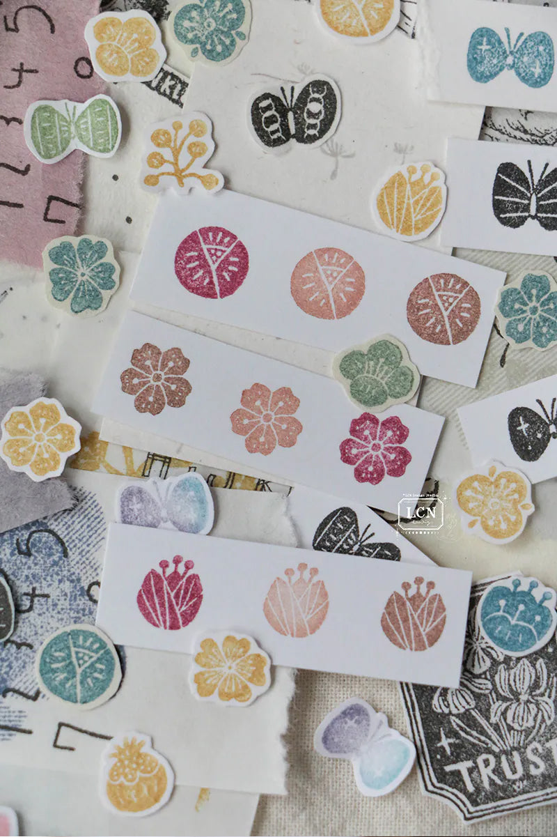 LCN Design Studio: Wagashi Flowers Stamps Set