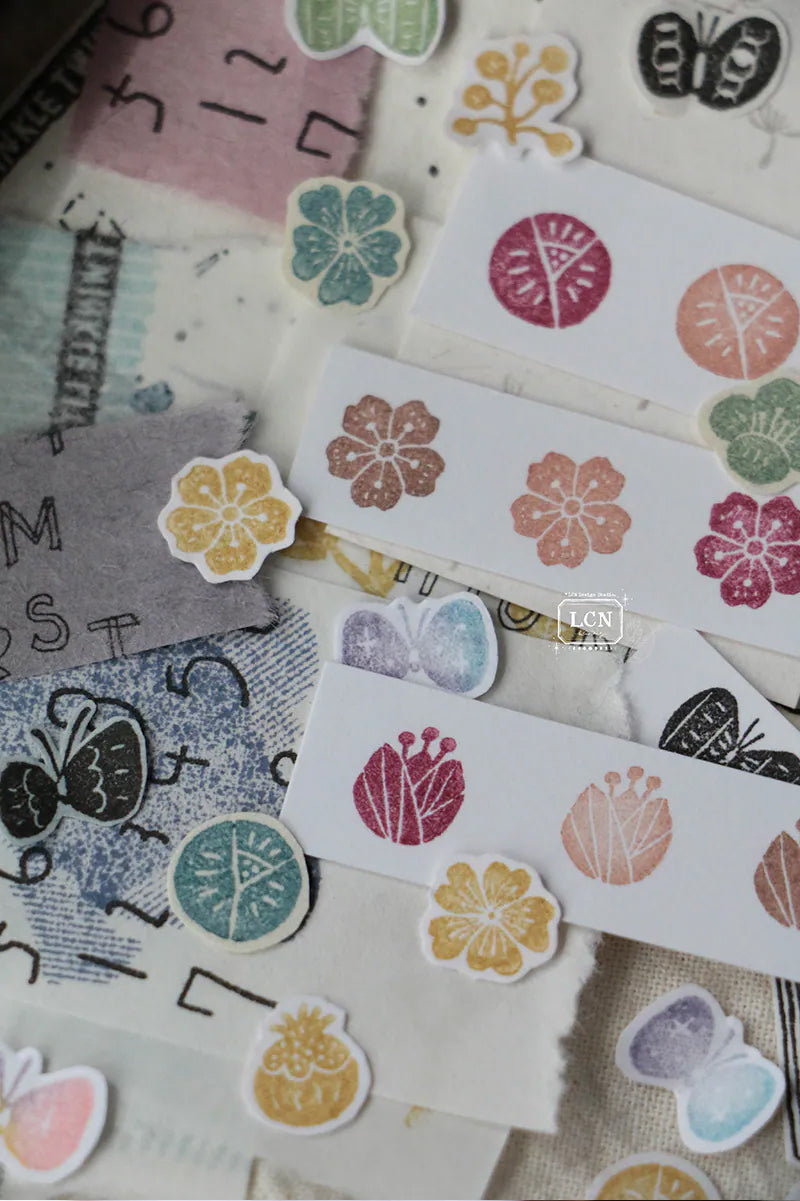 LCN Design Studio: Wagashi Flowers Stamps Set