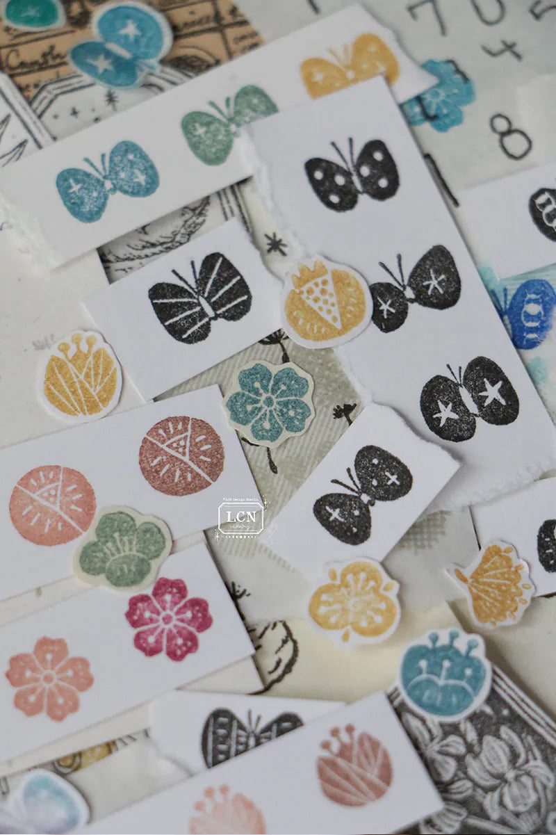 LCN Design Studio: Wagashi Flowers Stamps Set