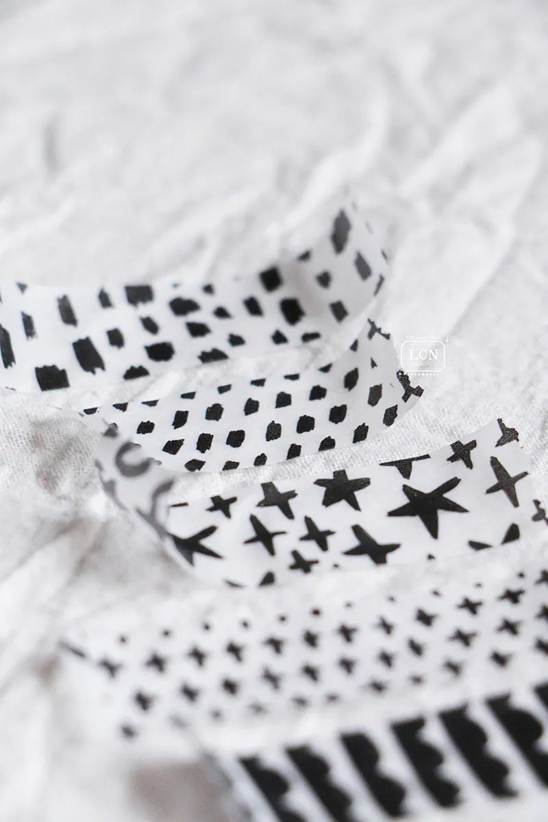 LCN Design Studio: Hand Drawn Patterns Washi Tape