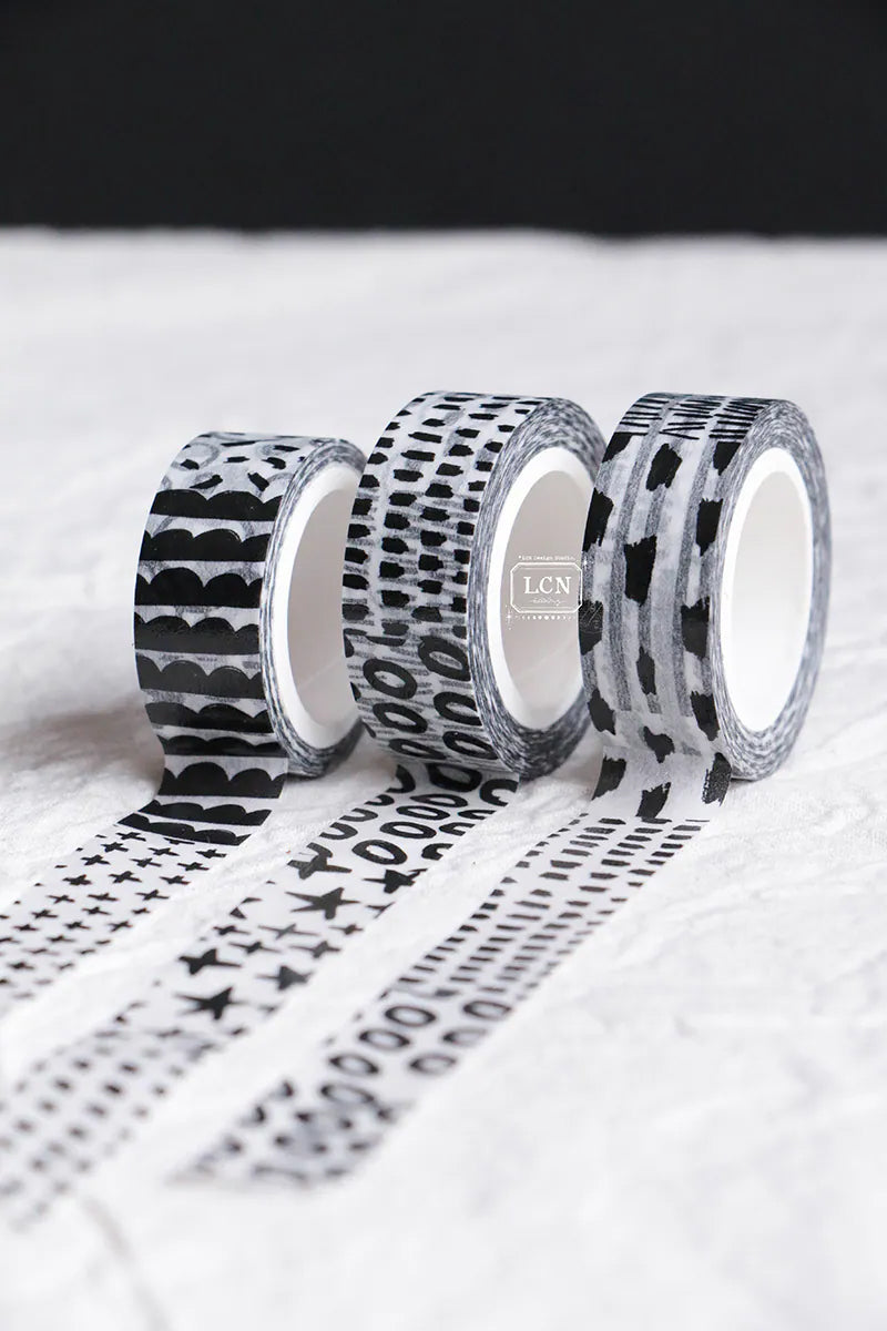 LCN Design Studio: Hand Drawn Patterns Washi Tape
