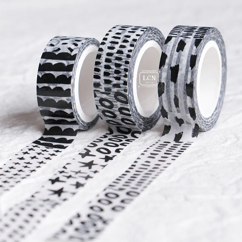 LCN Design Studio: Hand Drawn Patterns Washi Tape