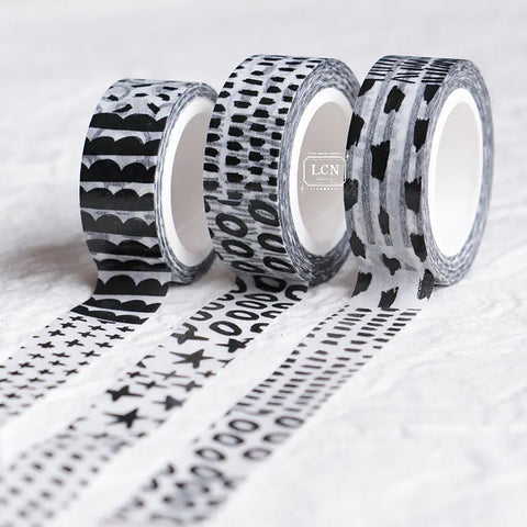 LCN Design Studio: Hand Drawn Patterns Washi Tape