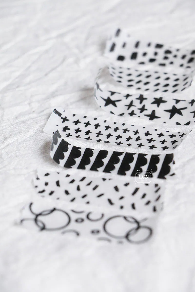 LCN Design Studio: Hand Drawn Patterns Washi Tape