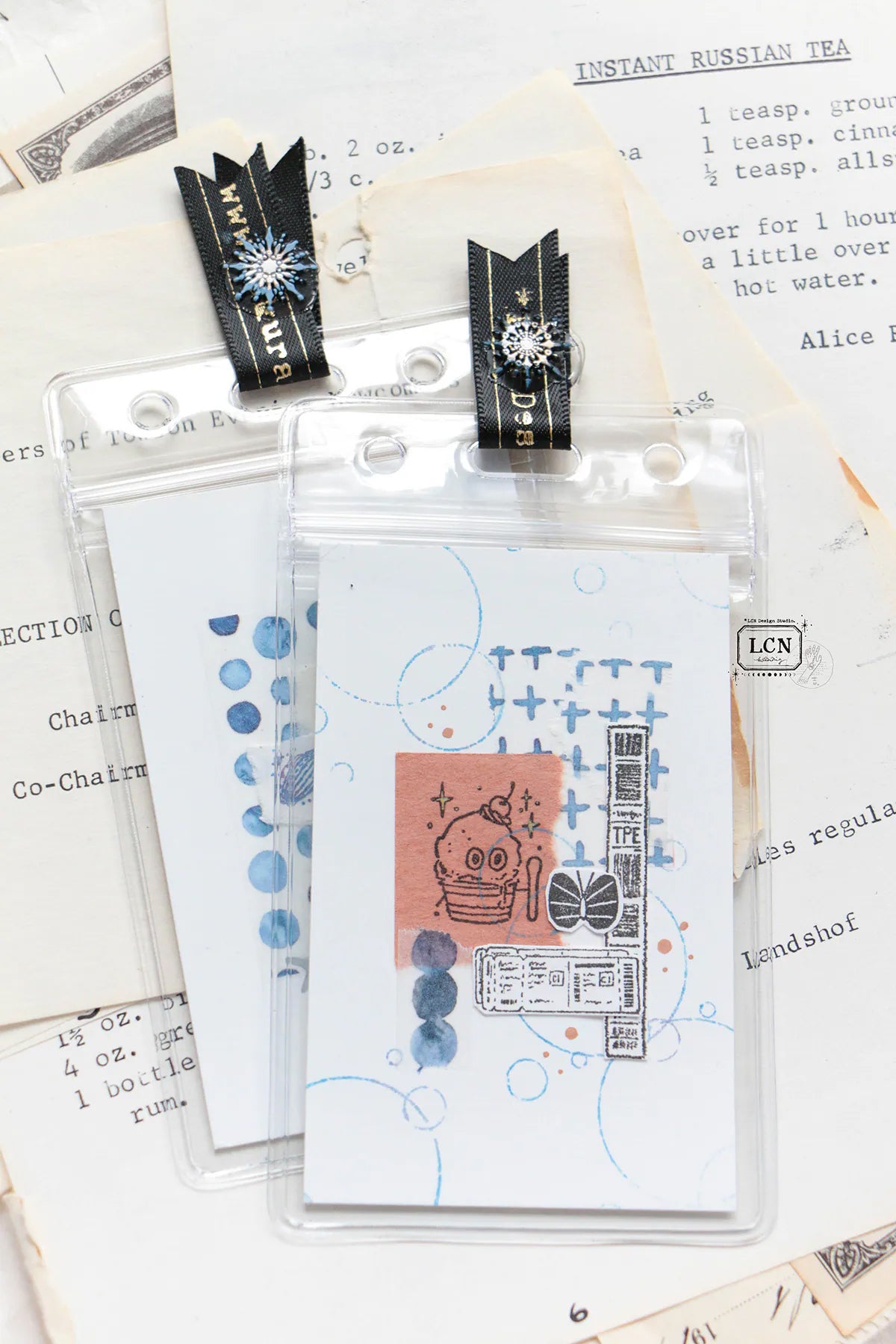 LCN Design Studio: Ice Cream Rubber Stamp