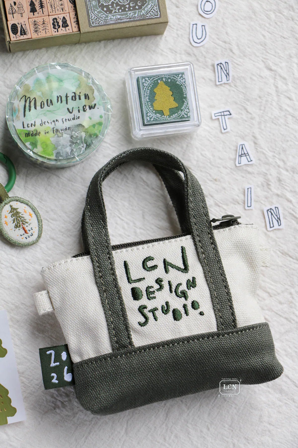 LCN Design Studio: Mountain Mini Tote Stationery Set