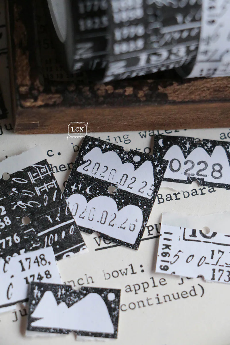 LCN Design Studio: Mountains Sticker Roll