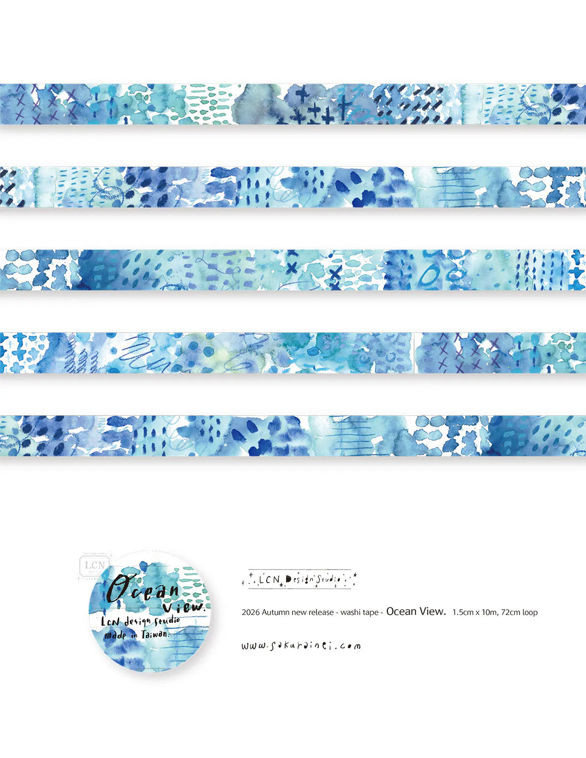 LCN Design Studio: Ocean Mini Tote Stationery Set