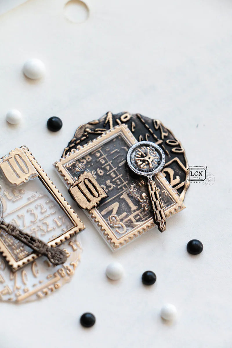 LCN Design Studio: Postage Stamp M1 and M2 Wax Seal Stamps