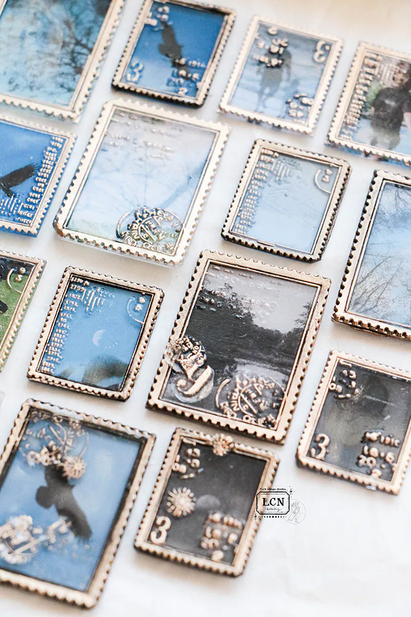 LCN Design Studio: Postage Stamp M1 and M2 Wax Seal Stamps