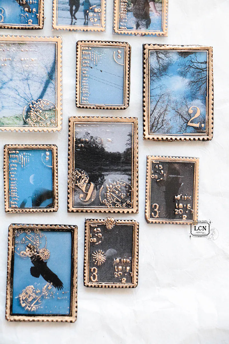 LCN Design Studio: Postage Stamp M1 and M2 Wax Seal Stamps
