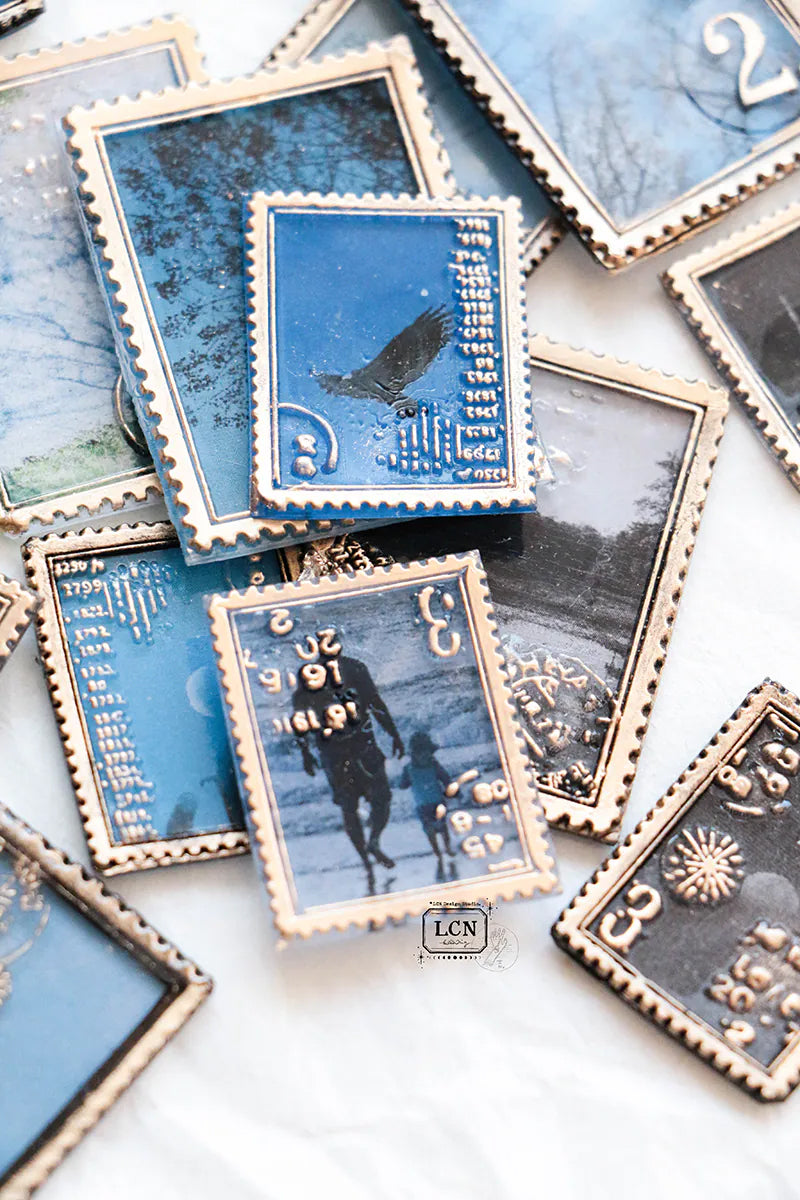 LCN Design Studio: Postage Stamp M1 and M2 Wax Seal Stamps