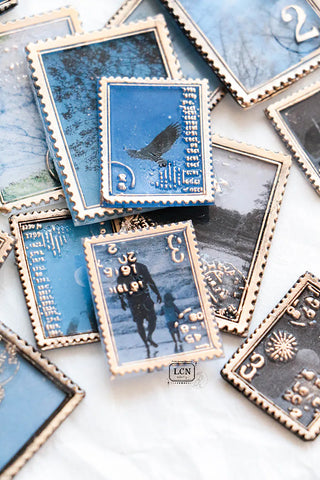 LCN Design Studio: Postage Stamp M1 and M2 Wax Seal Stamps